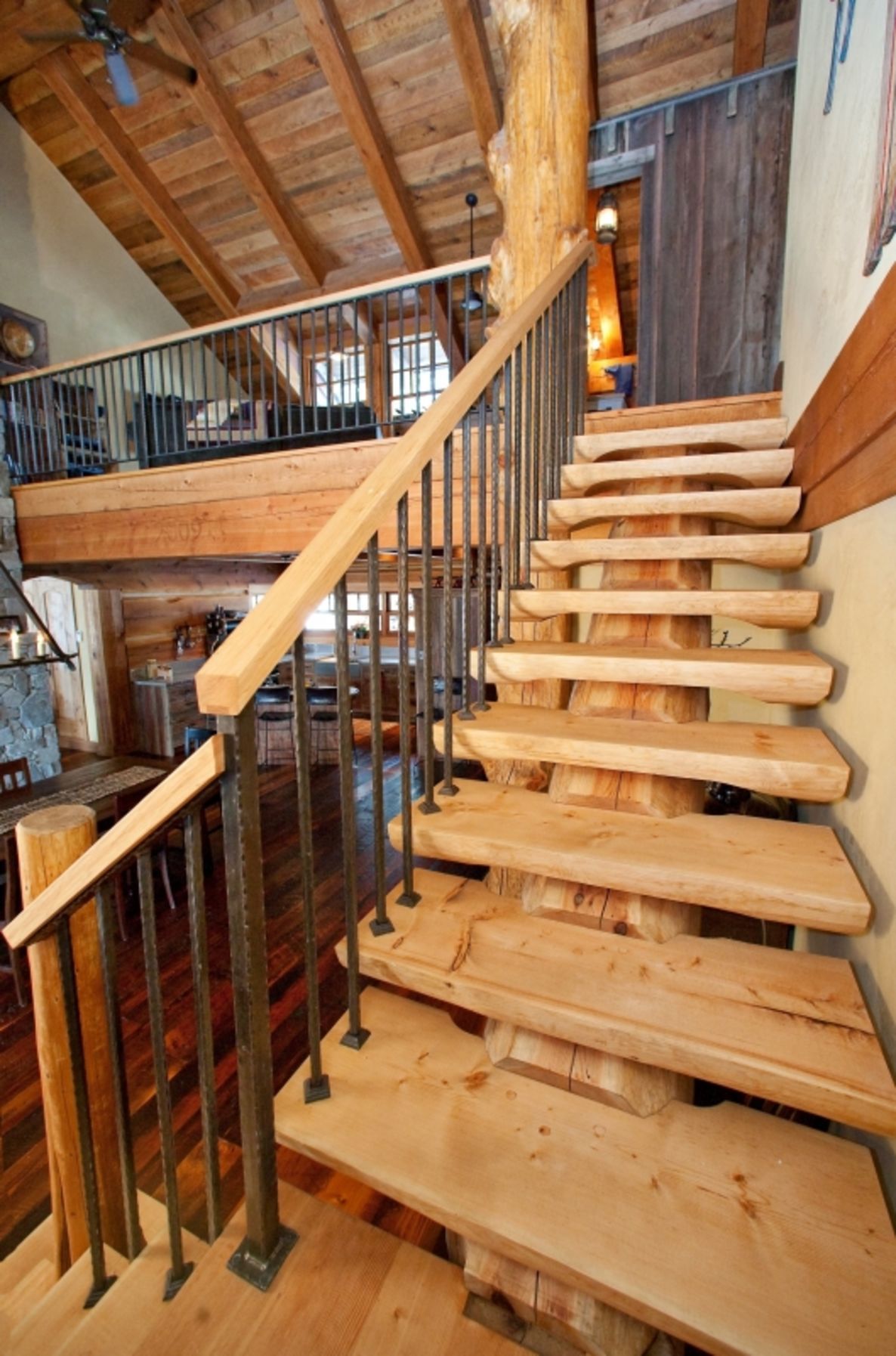 Log Stairs & Custom Timber Joinery - Nicola Logworks